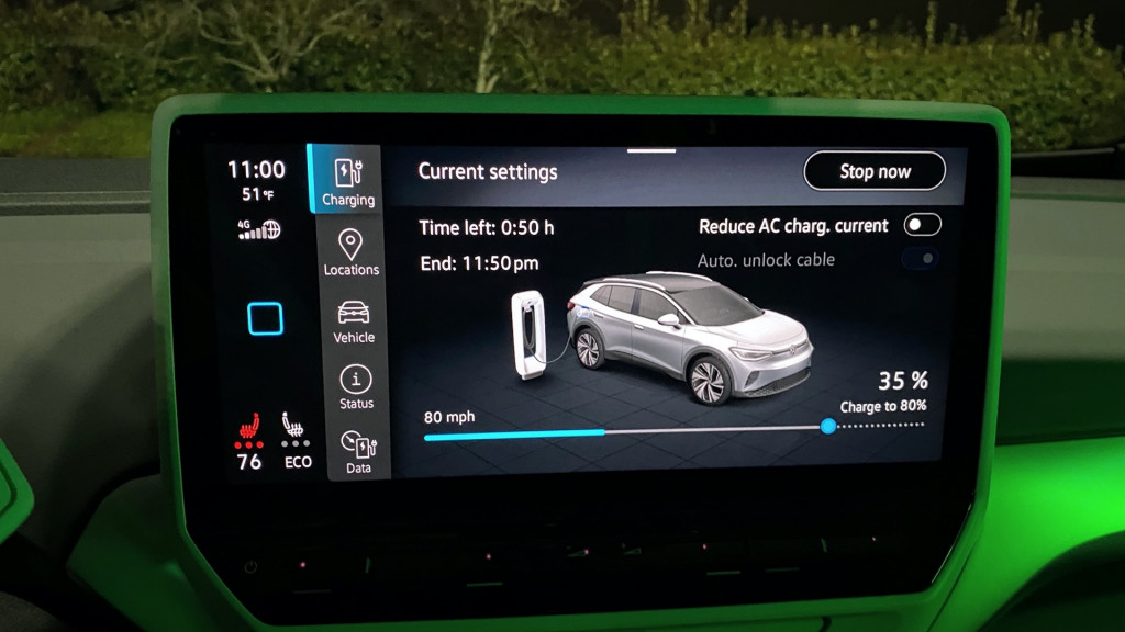 Volkswagen ID.4 at Electrify America, Hazel Dell WA