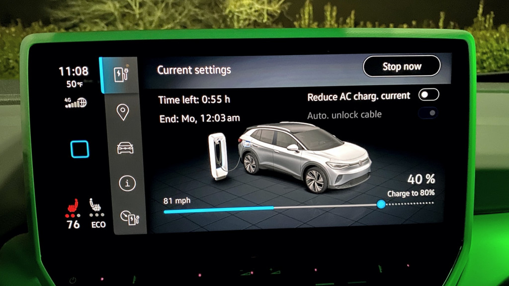 Volkswagen ID.4 at Electrify America, Hazel Dell WA