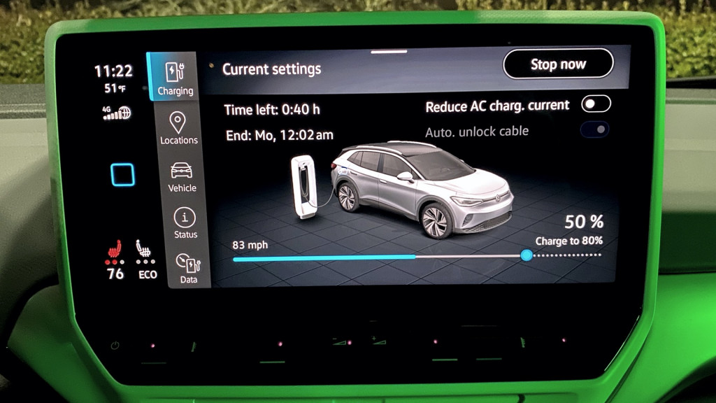 Volkswagen ID.4 at Electrify America, Hazel Dell WA