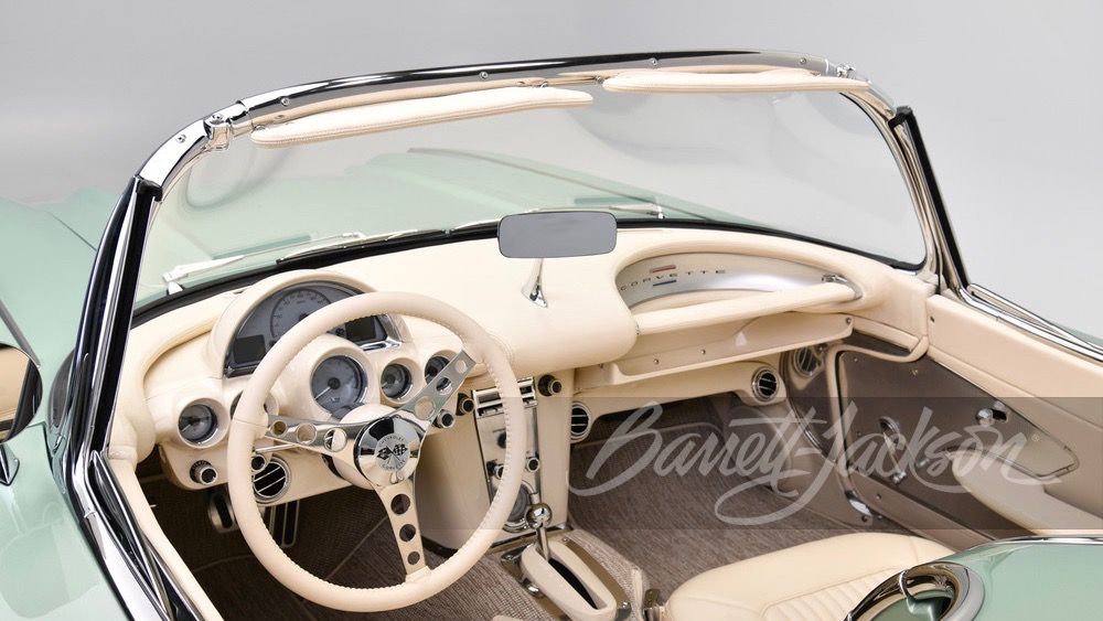 1959 Chevrolet Corvette restomod bought by Kevin Hart (Photo by Barrett-Jackson) 1959 Chevrolet Corvette restomod bought by Kevin Hart (Photo by Barrett-Jackson)