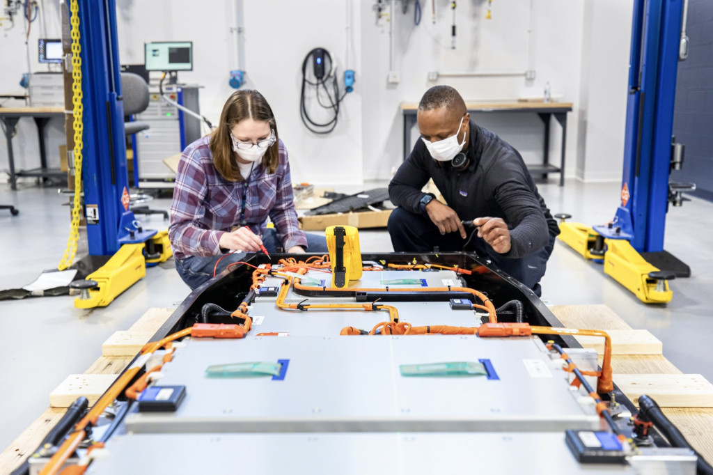 Ford Battery Benchmarking and Test Laboratory in Allen Park, Michigan