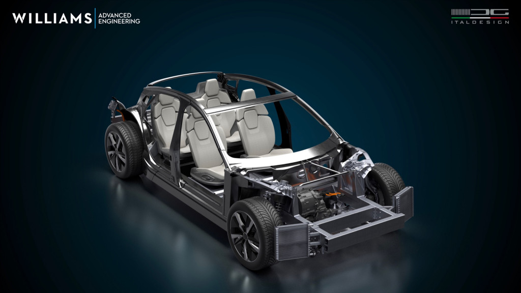 Italdesign and Williams Advanced Engineering EVX platform Italdesign and Williams Advanced Engineering EVX platform