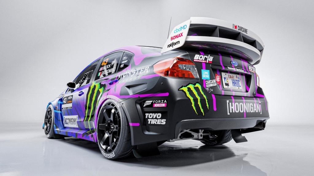Ken Block's Subaru WRX STI rally car