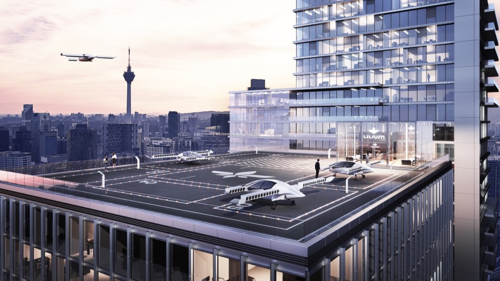 Lilium Jet VTOL concept Lilium Jet VTOL concept