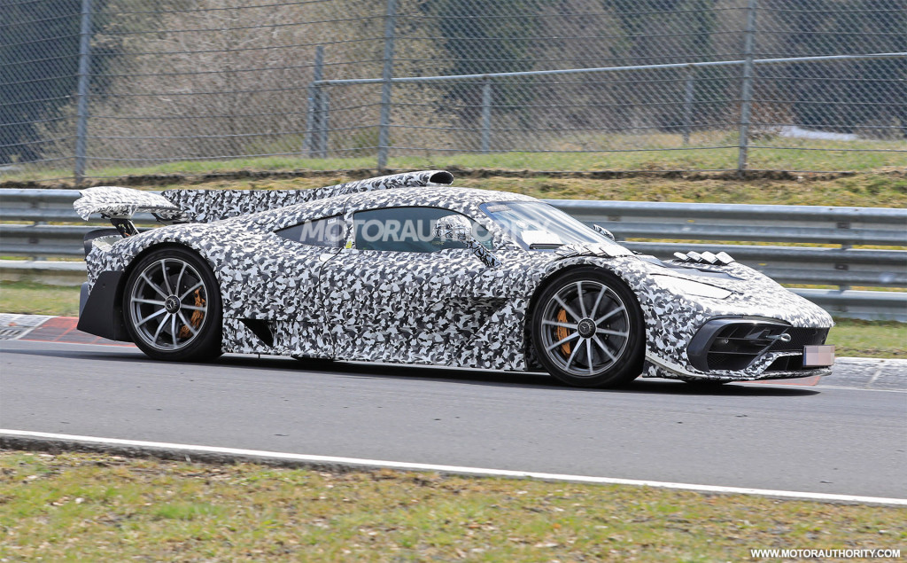 Mercedes-Benz AMG One spy shots - Photo credit: S. Baldauf/SB-Medien