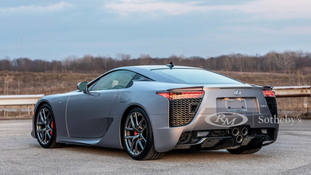 2012 Lexus LFA (Photo by RM Sotheby's) 2012 Lexus LFA (Photo by RM Sotheby's)