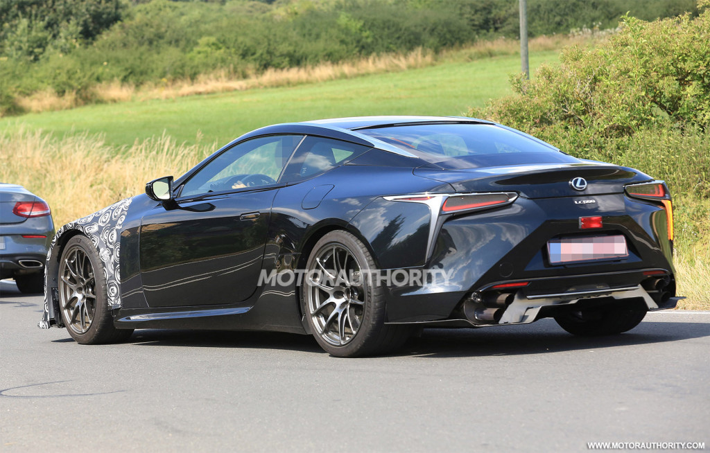 2021 Lexus LC F spy shots - Image via S. Baldauf/SB-Medien