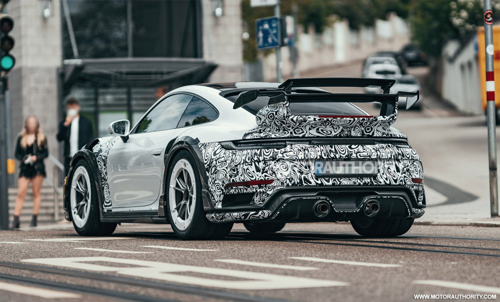 2021 Techart GT Street R spy shots - Photo credit: S. Baldauf/SB-Medien
