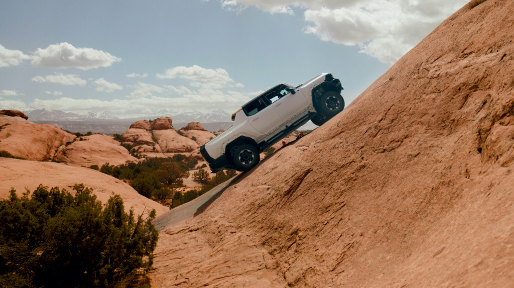 2022 GMC Hummer EV prototype testing in Moab