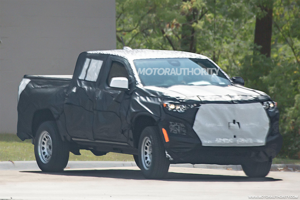 2023 Chevrolet Colorado spy shots - Photo credit: S. Baldauf/SB-Medien