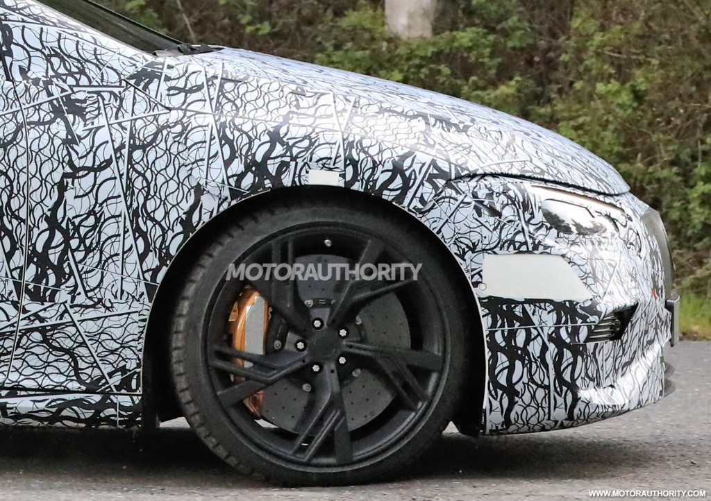 2023 Mercedes-Benz AMG EQE spy shots - Photo credit: S. Baldauf/SB-Medien