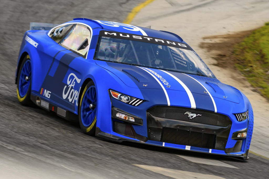 Ford NASCAR Next Gen Mustang race car