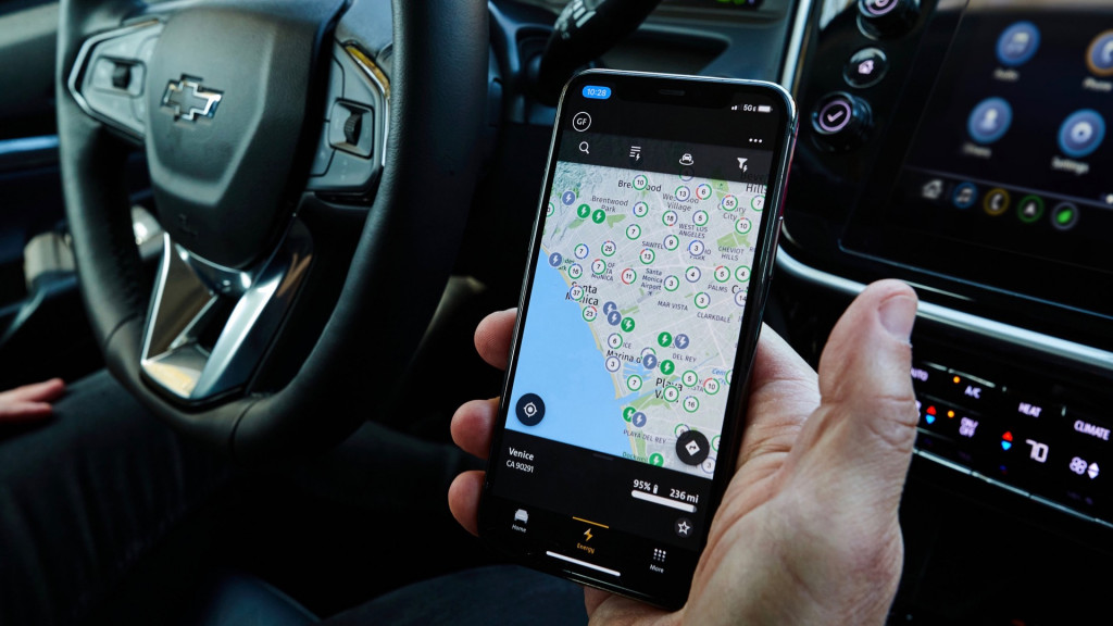 General Motors charging app