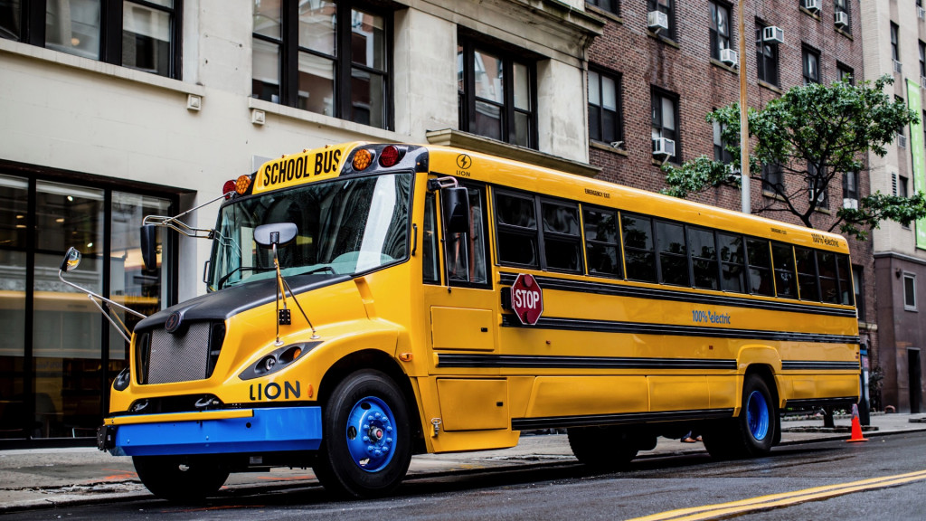 Lion C electric school bus Lion C electric school bus