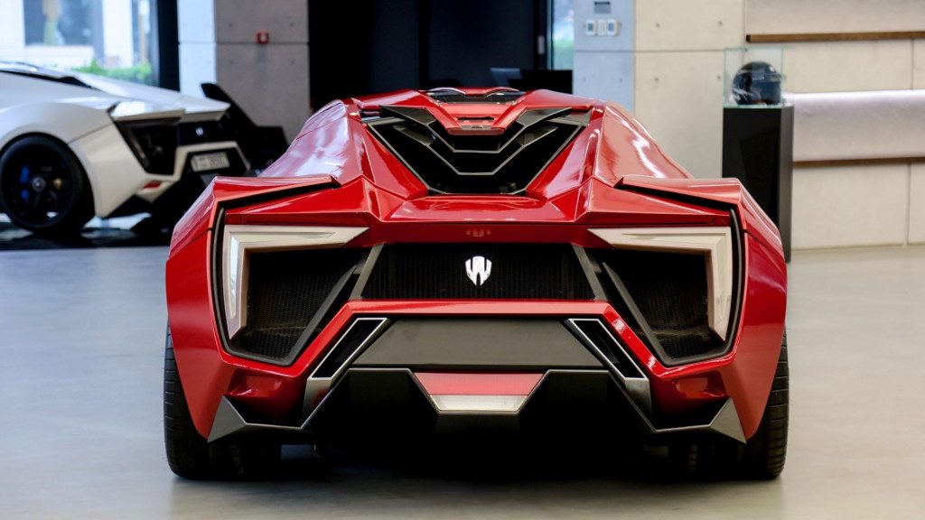 Lykan HyperSport stunt car from 