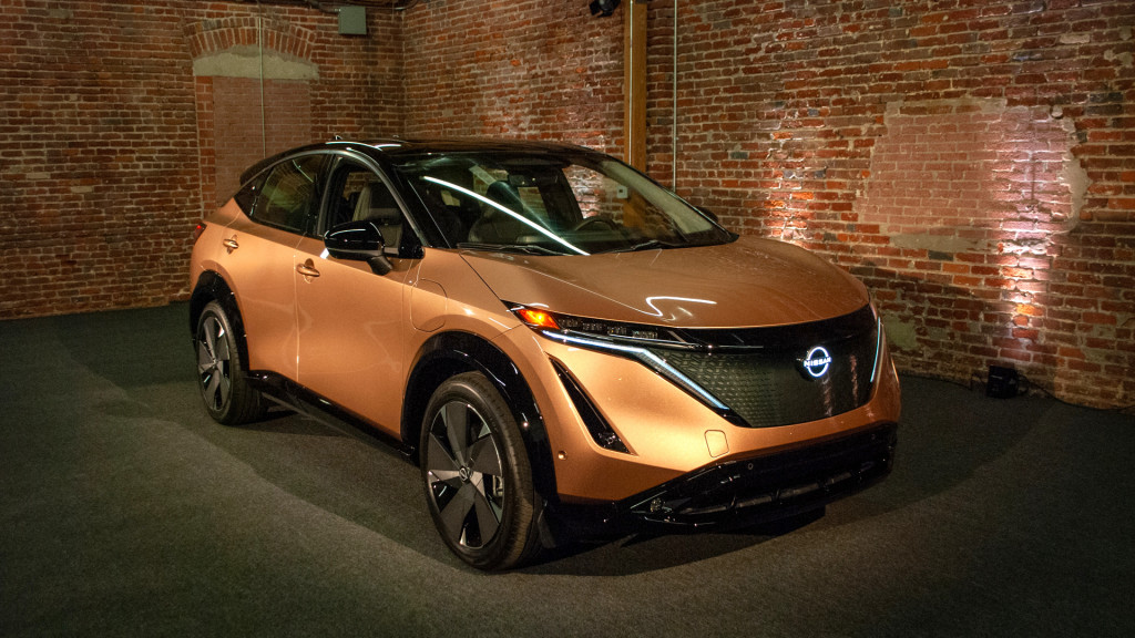 Nissan Ariya prototype first look - Los Angeles, November 2020