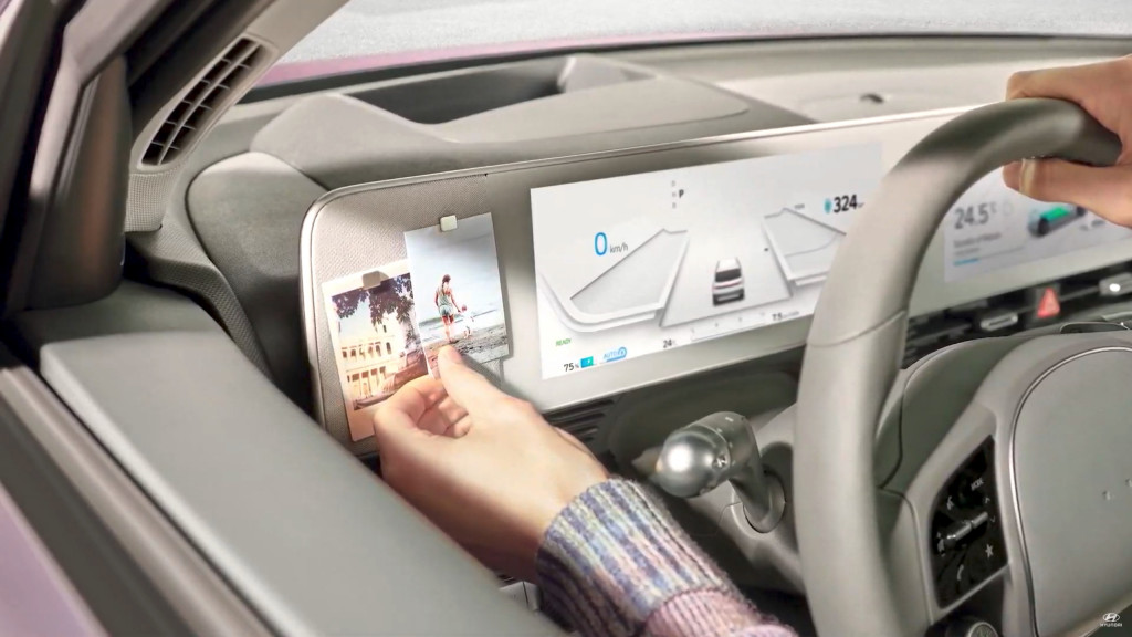 post-it area in 2022 Hyundai Ioniq 5