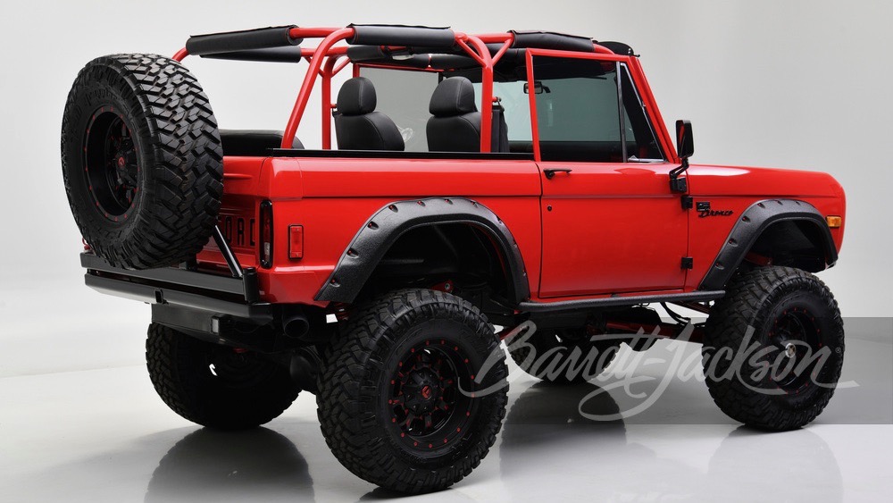 1977 Ford Bronco owned by Kevin Hart (Photo by Barrett-Jackson)