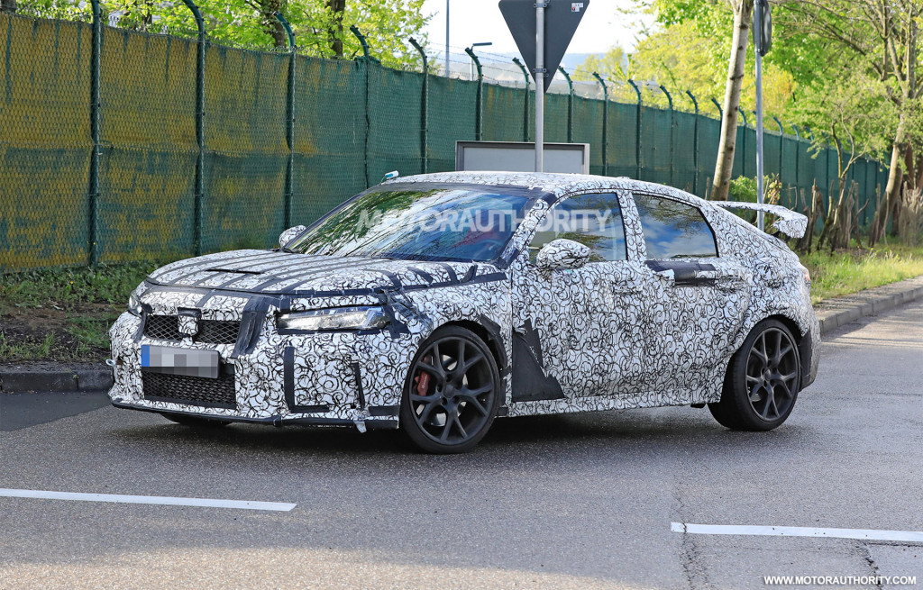 2022 Honda Civic Type R spy shots - Photo credit: S. Baldauf/SB-Medien