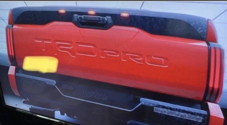 2022 Toyota Tundra leaked via Tundra.com forum