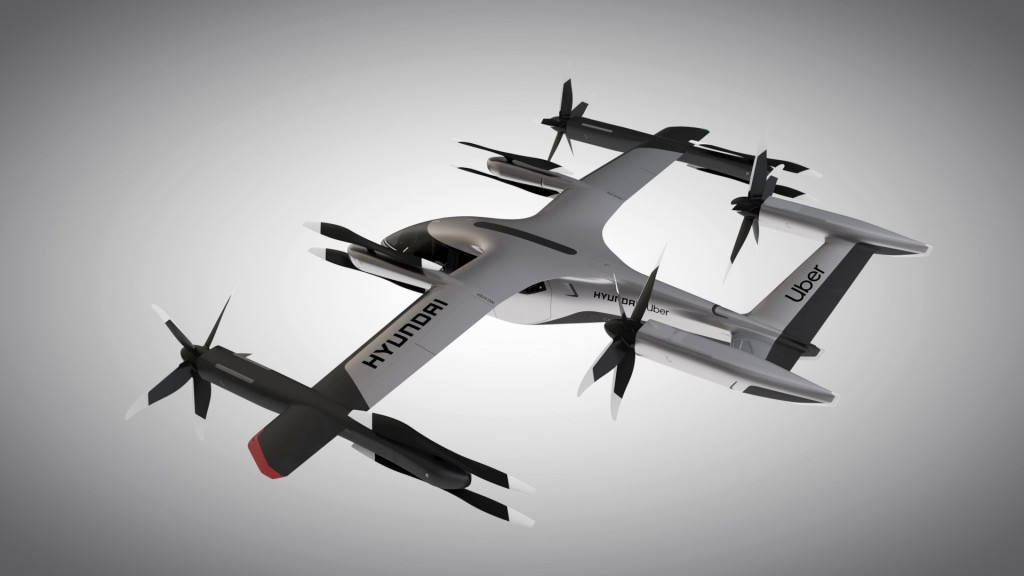 Hyundai and Uber Elevate electric air taxi concept