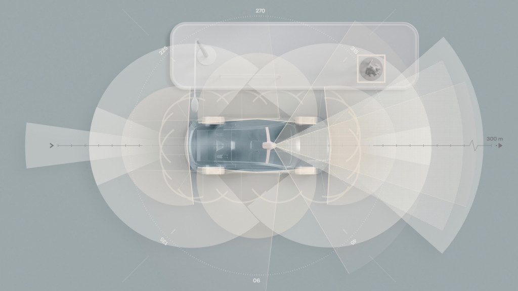 Sensor suite for electric Volvo XC90 successor