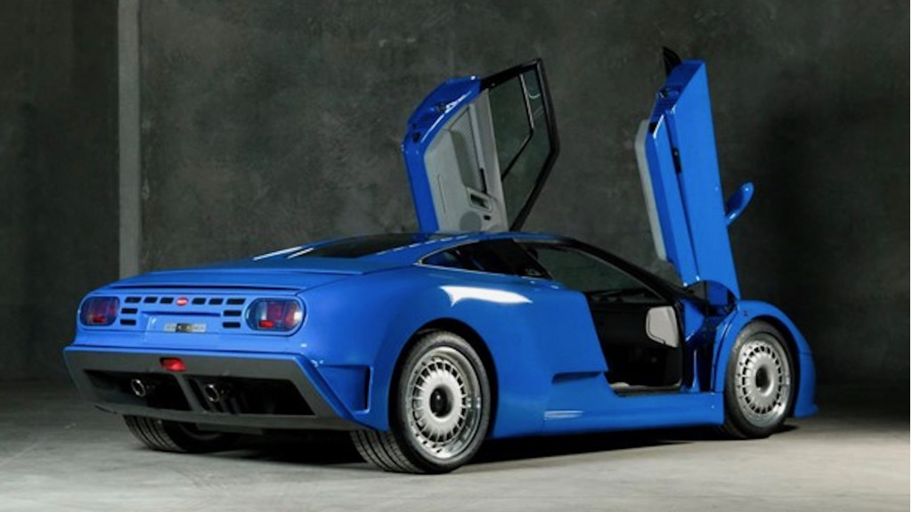 1994 Bugatti EB 110 GT prototype (photo via DuPont Registry) 1994 Bugatti EB 110 GT prototype (photo via DuPont Registry)