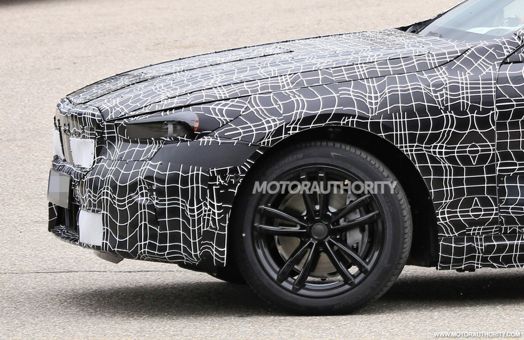 2024 BMW i5 (electric 5-Series) spy shots - Photo credit: S. Baldauf/SB-Medien