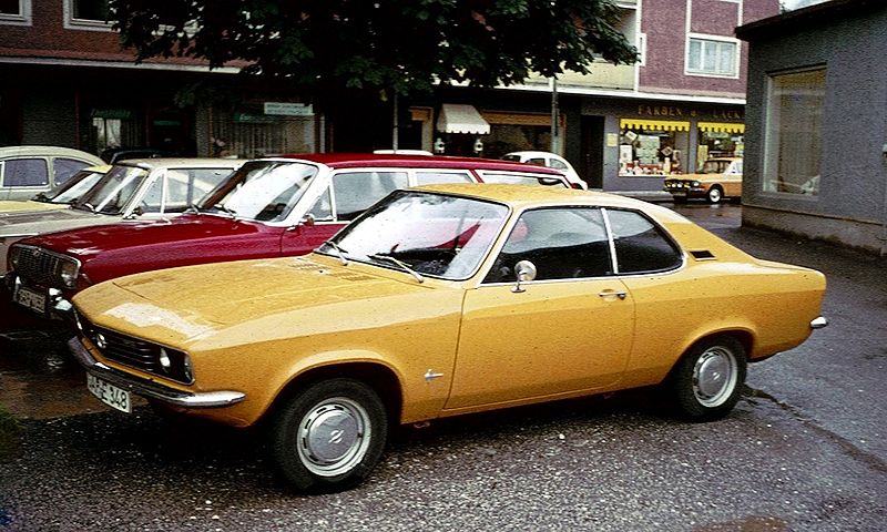 A 1971 Opel Manta Image: Charles01 A 1971 Opel Manta Image: Charles01