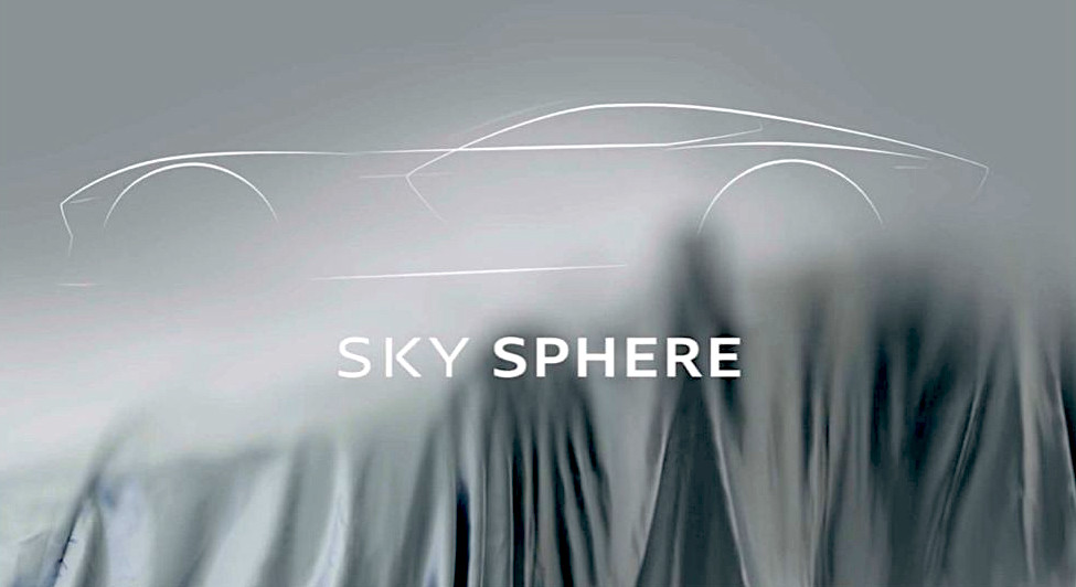 Audi Sky Sphere concept teaser Audi Sky Sphere concept teaser