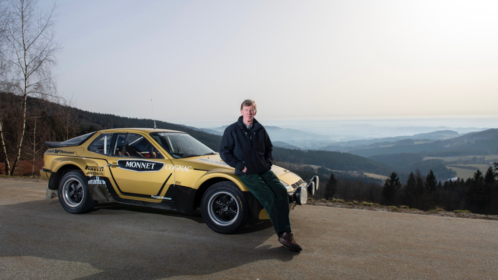 Walter Röhrl and the Porsche 924 Carrera GTS Rally
