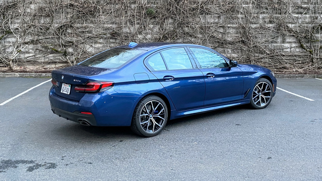 2021 BMW 530e plug-in hybrid