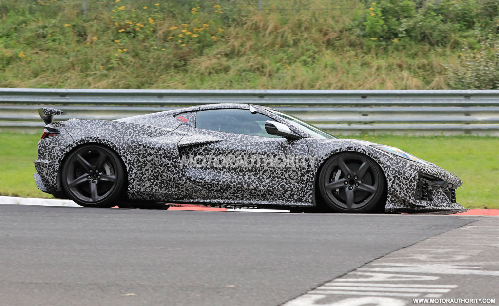 2023 Chevrolet Corvette Z06 spy shots - Photo credit: S. Baldauf/SB-Medien