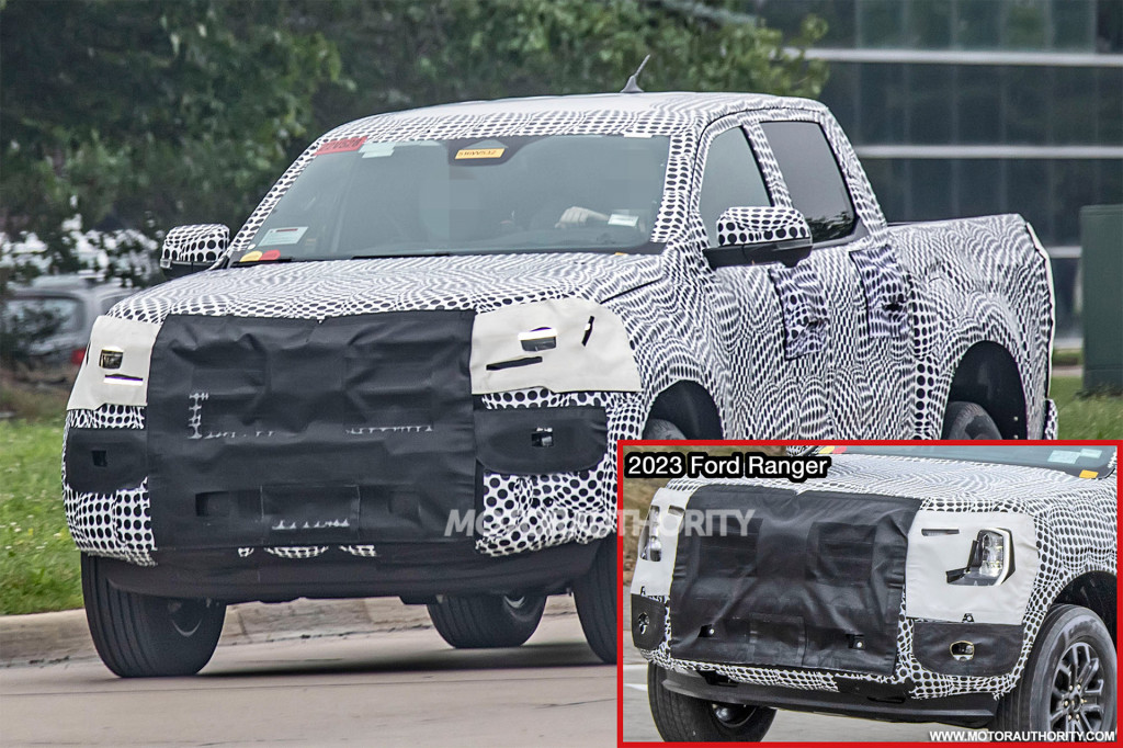 2022 Volkswagen Amarok spy shots – Photo credit: S. Baldauf/SB-Medien