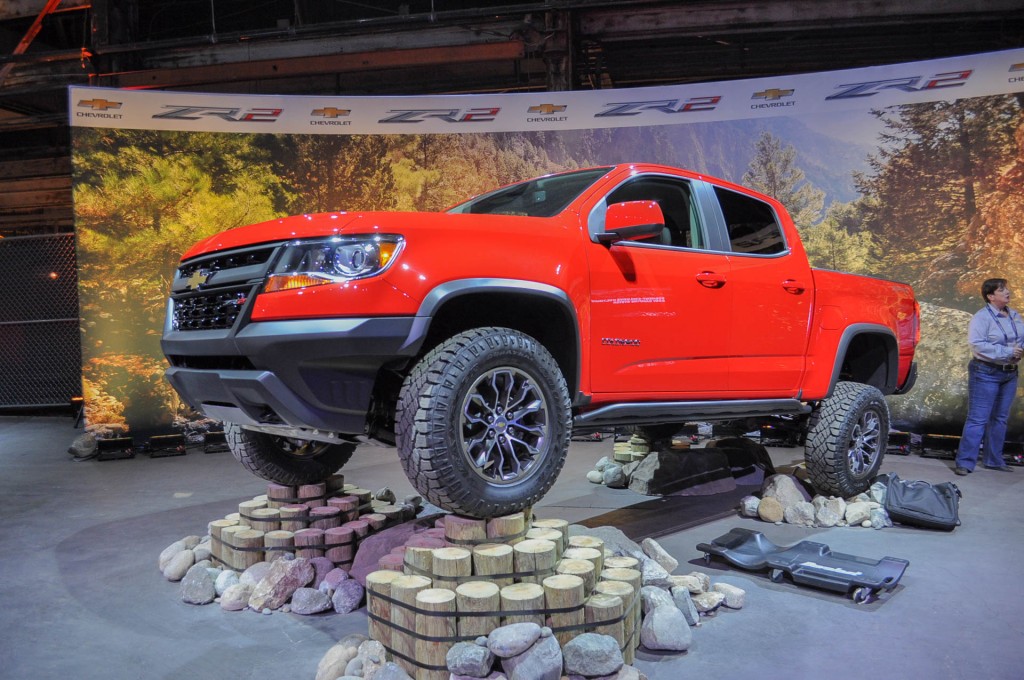 2017 Chevrolet Colorado ZR2, 2016 Los Angeles auto show