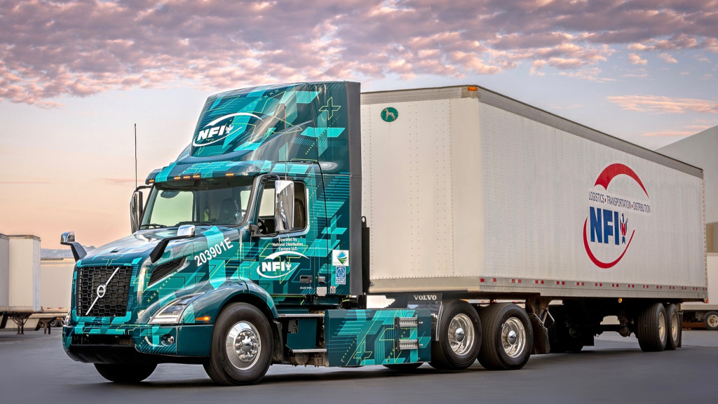 Volvo VNR Electric semi truck Volvo VNR Electric semi truck
