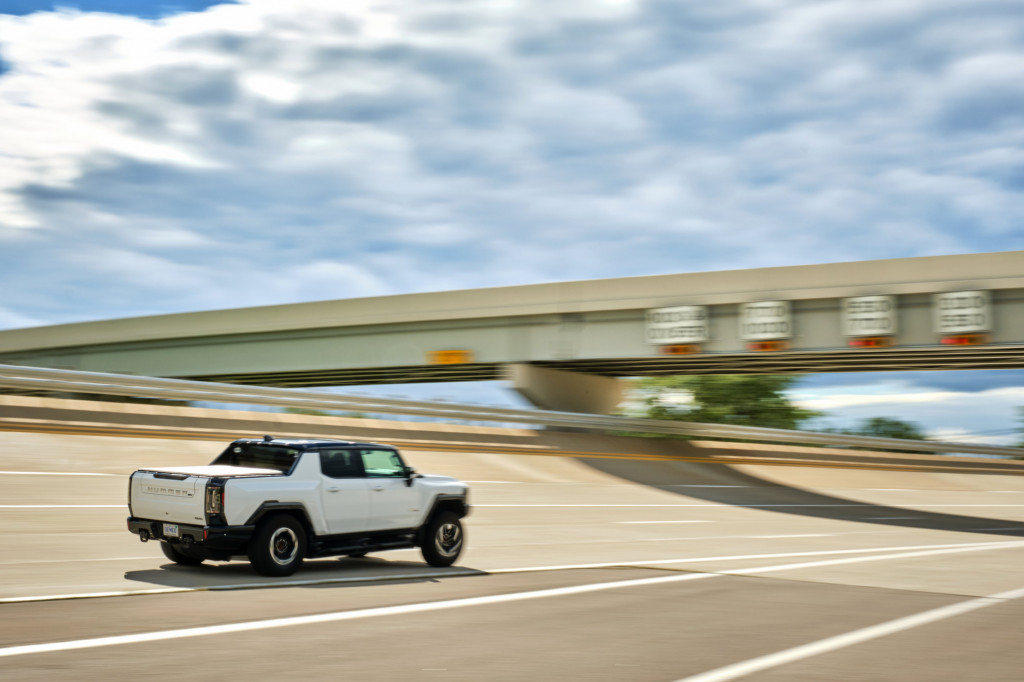 2022 GMC Hummer EV prototype, engineering drive, September 2022 at the Milford Proving Grounds 2022 GMC Hummer EV prototype, engineering drive, September 2022 at the Milford Proving Grounds
