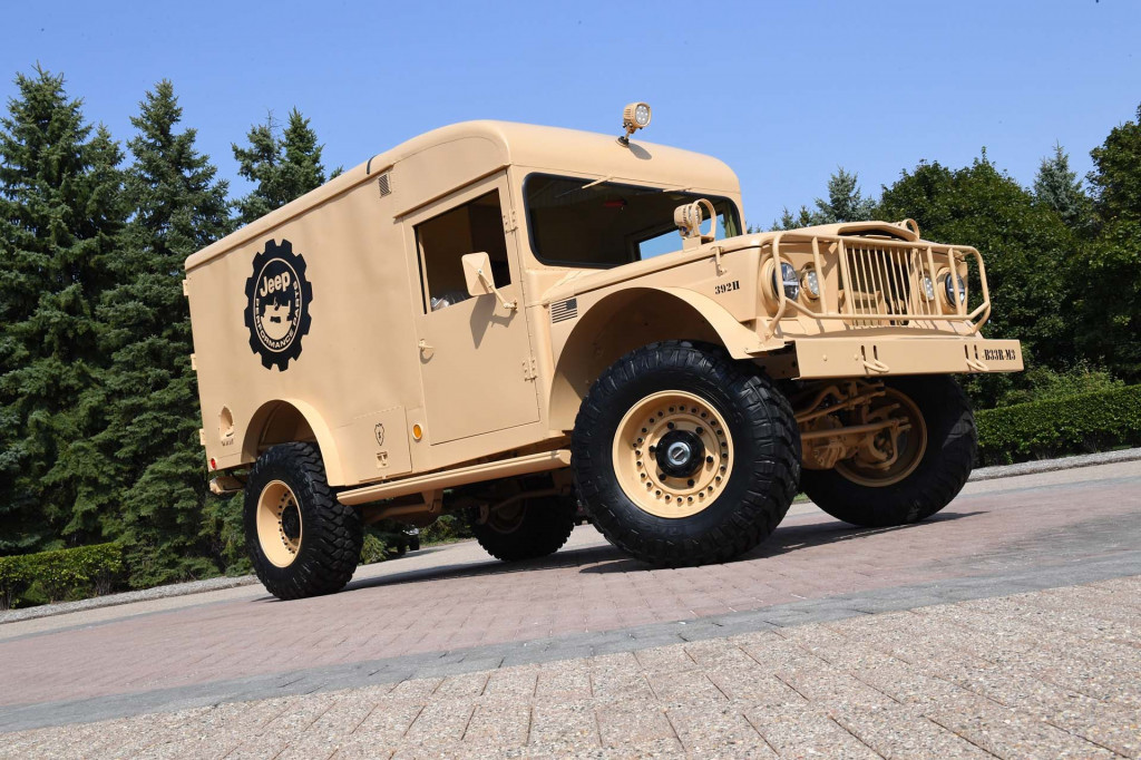 Kaiser Jeep M725 concept - 2021 SEMA show