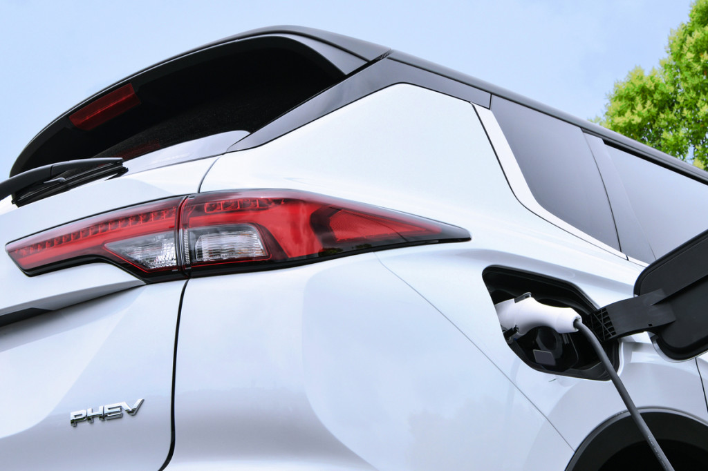 Teaser for next-generation Mitsubishi Outlander PHEV