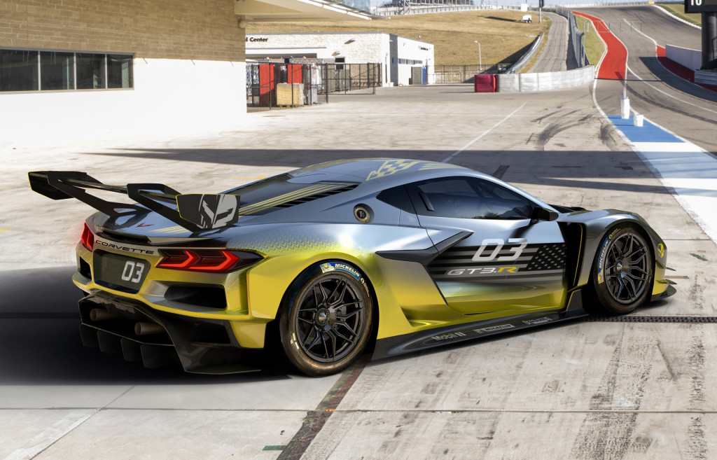 2024 Chevrolet Corvette Z06 GT3.R race car 2024 Chevrolet Corvette Z06 GT3.R race car