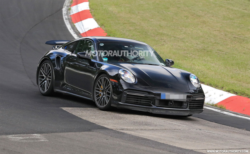 2024 Porsche 911 Turbo S E-Hybrid test mule spy shots - Photo credit: S. Baldauf/SB-Medien 2024 Porsche 911 Turbo S E-Hybrid test mule spy shots - Photo credit: S. Baldauf/SB-Medien