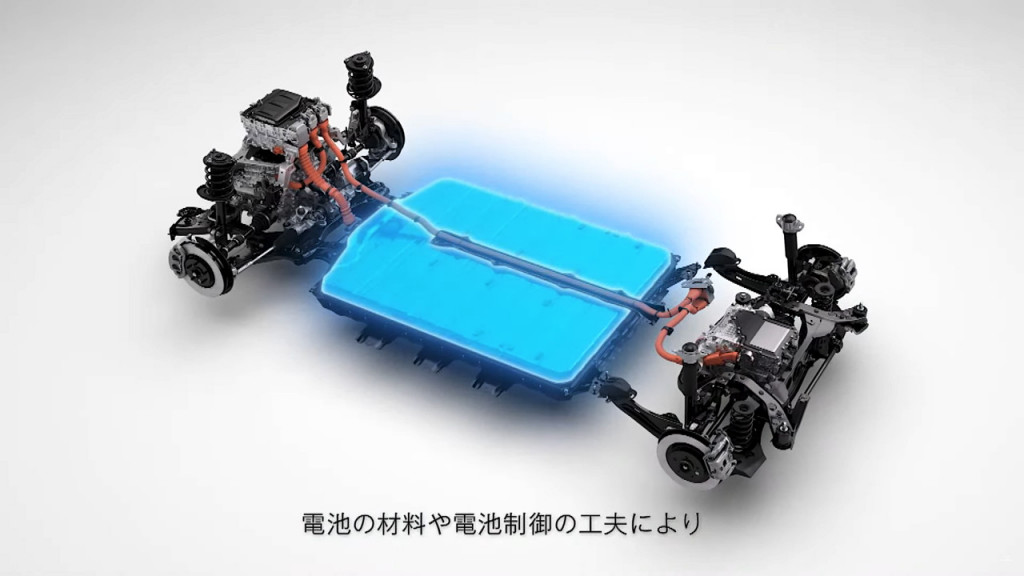 Subaru Solterra - screencap from reveal video