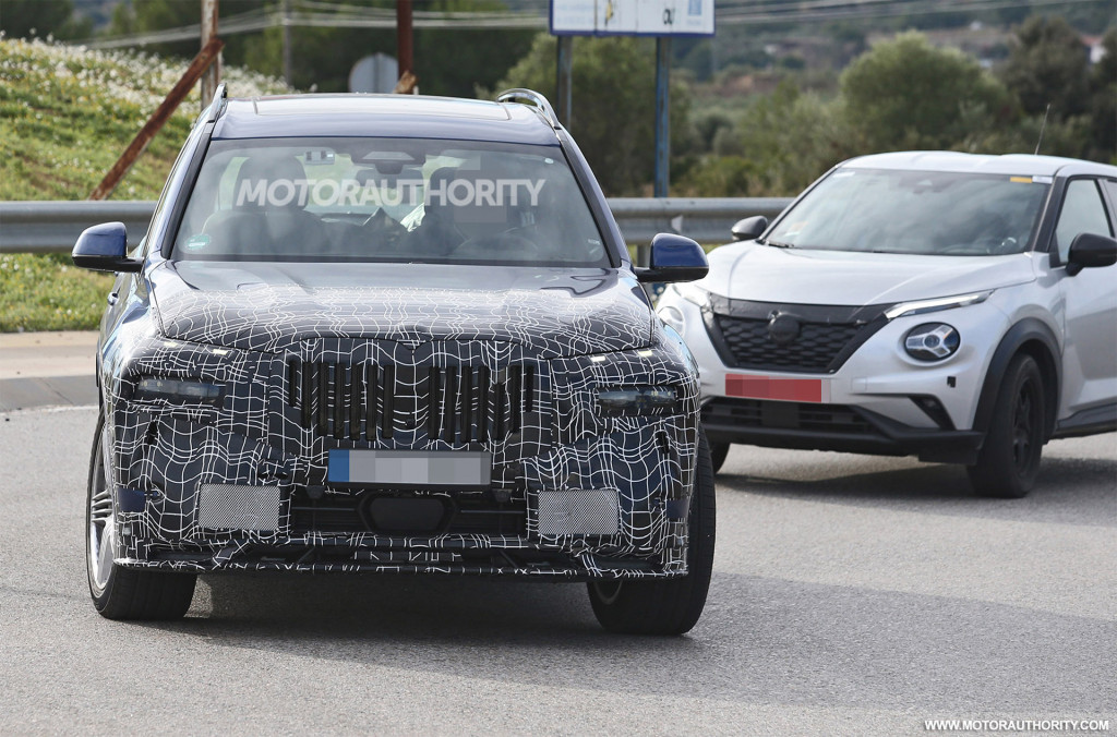 2023 BMW Alpina XB7 facelift spy shots - Photo credit: S. Baldauf/SB-Medien