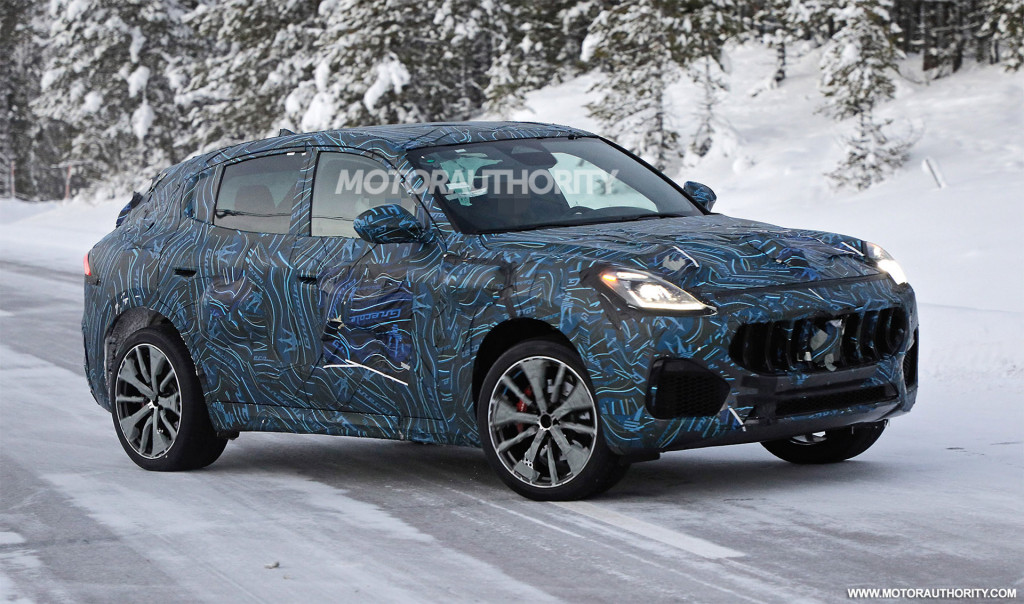 2023 Maserati Grecale spy shots - Photo credit: S. Baldauf/SB-Medien
