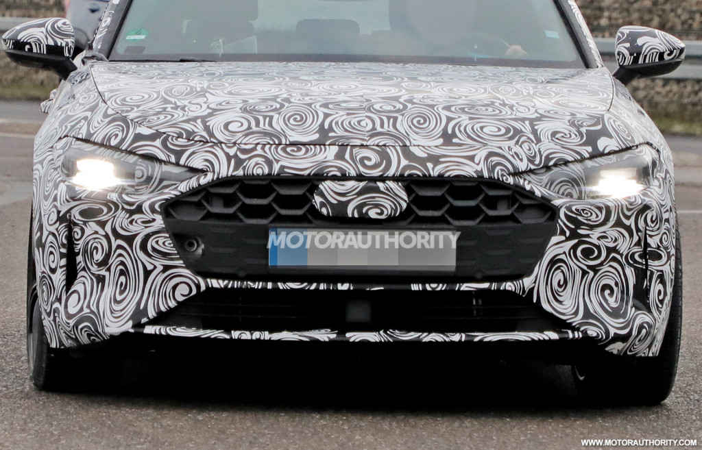 2024 Audi A4 Avant spy shots - Photo credit: S. Baldauf/SB-Medien