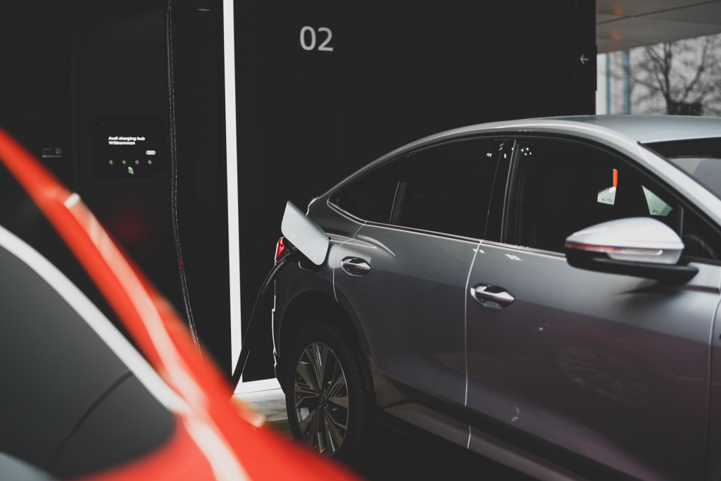 Audi Charging Hub concept in Nuremberg, Germany