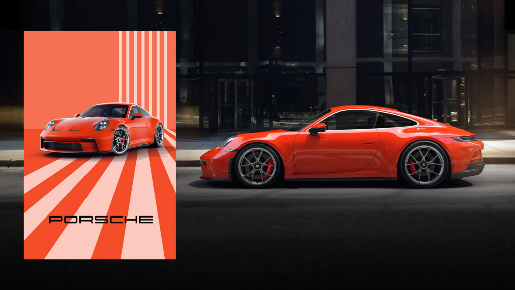 Porsche VIN Art
