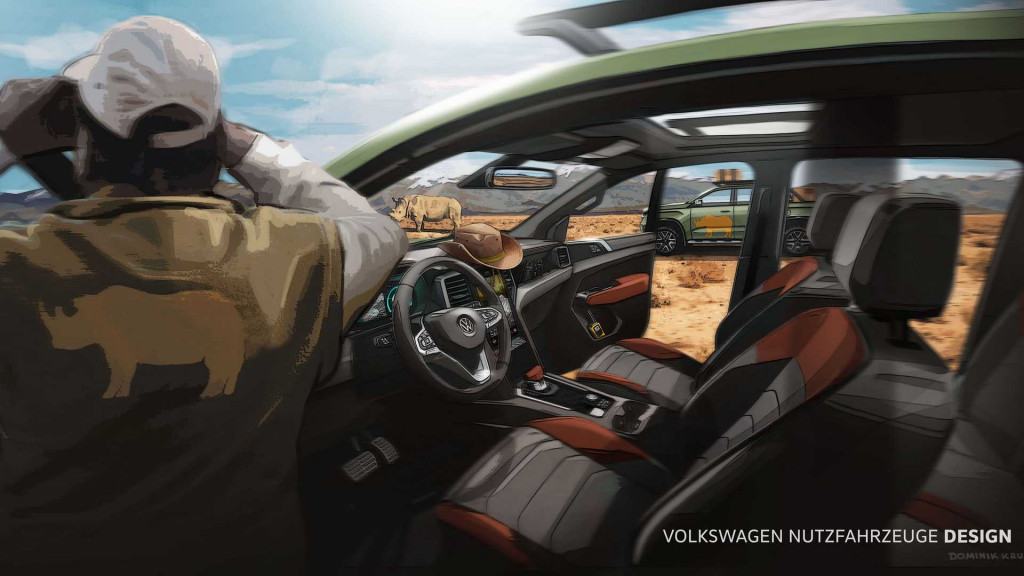 Teaser for 2022 Volkswagen Amarok