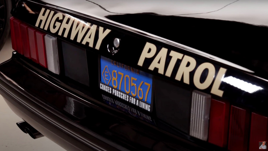 1982 Ford Mustang police car on Jay Leno's Garage