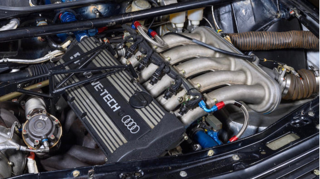 1988 Audi 200 Turbo Quattro Nardo 6000 speed record car (photo via Bonhams)